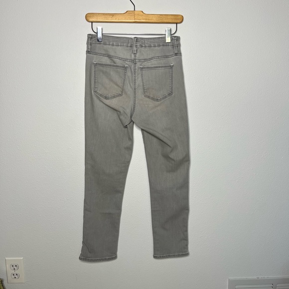 Athleta Sculptek Grey Skinny Ankle Crop Jeans 2 - Picture 12 of 12